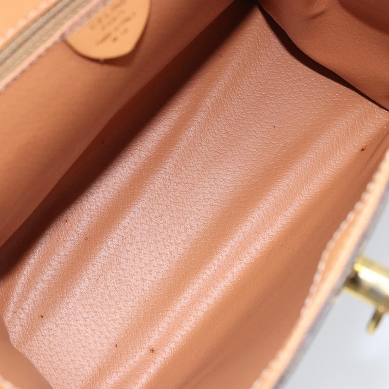 Celine Handbag Canvas Brown Bag