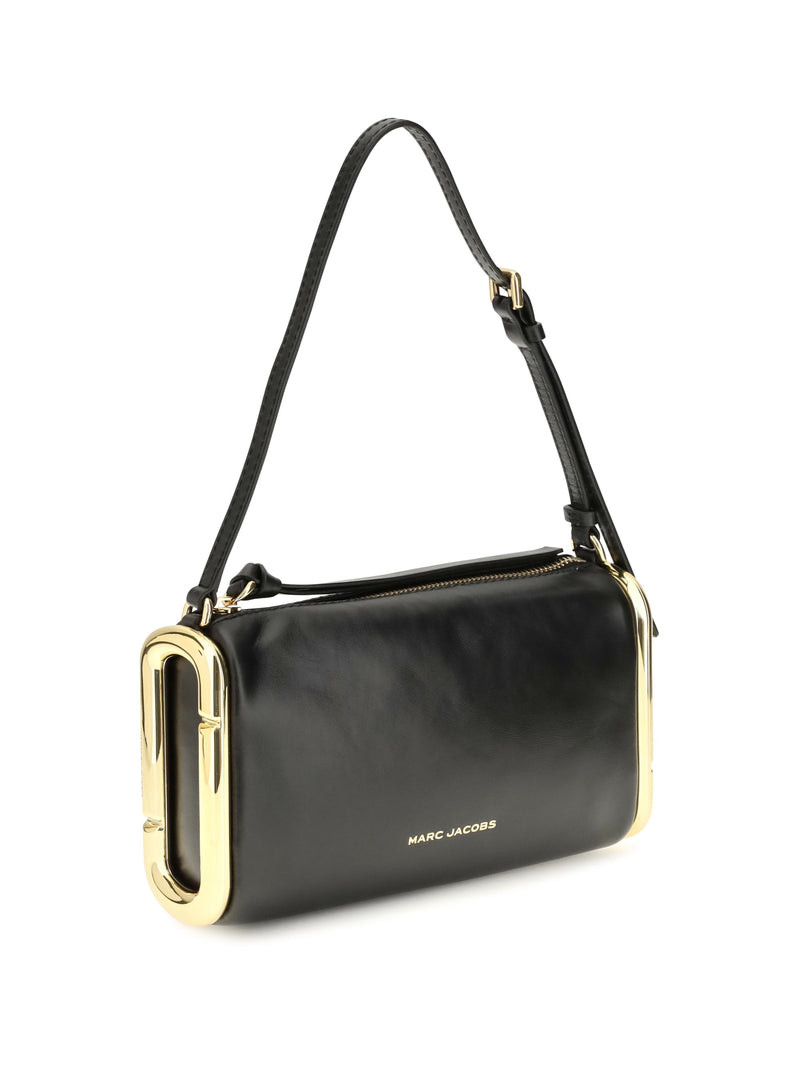 Marc Jacobs Juliette Shoulder Bag — Black Calf Leather Bos Taurus