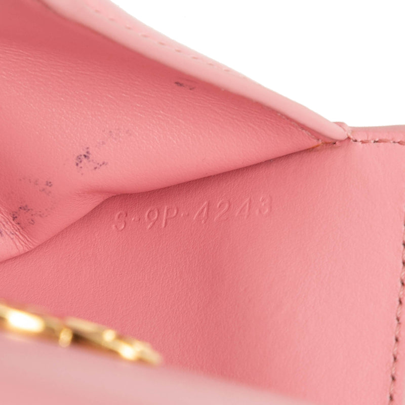 Shiny Calfskin Triomphe Flap Small Wallet - Image 6