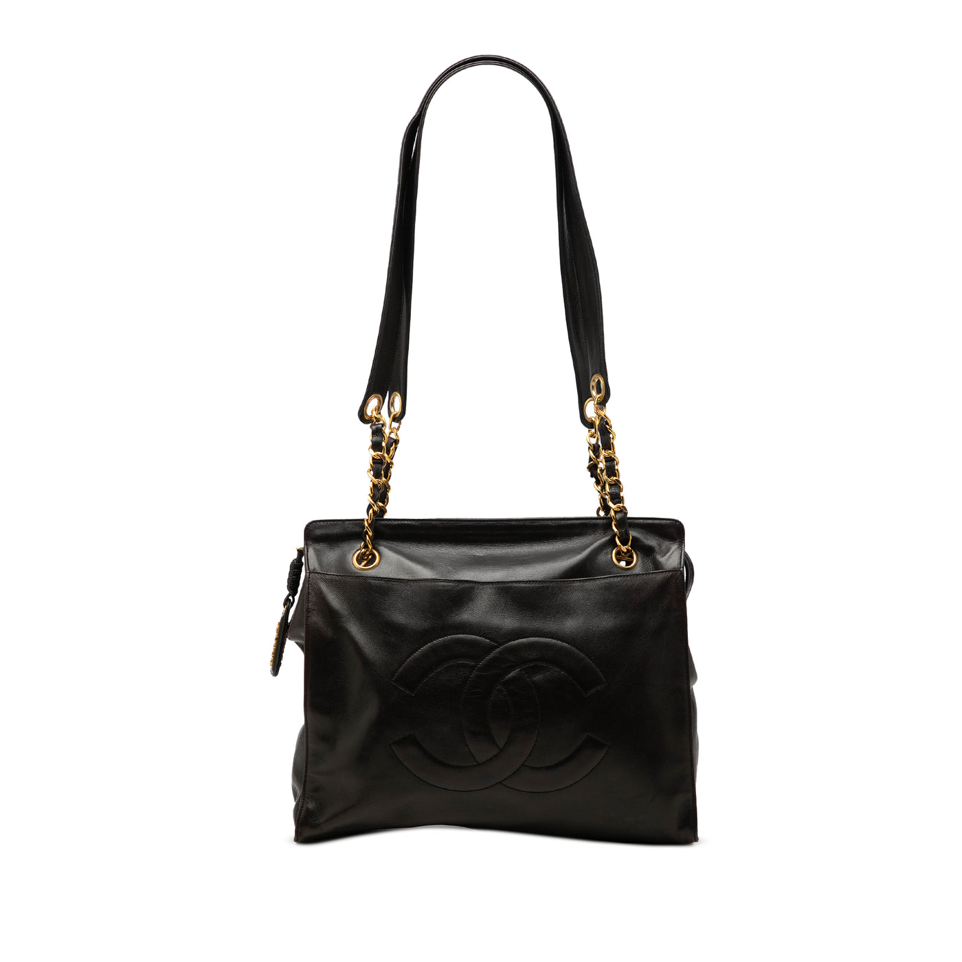 CC Caviar Chain Tote - Image 1