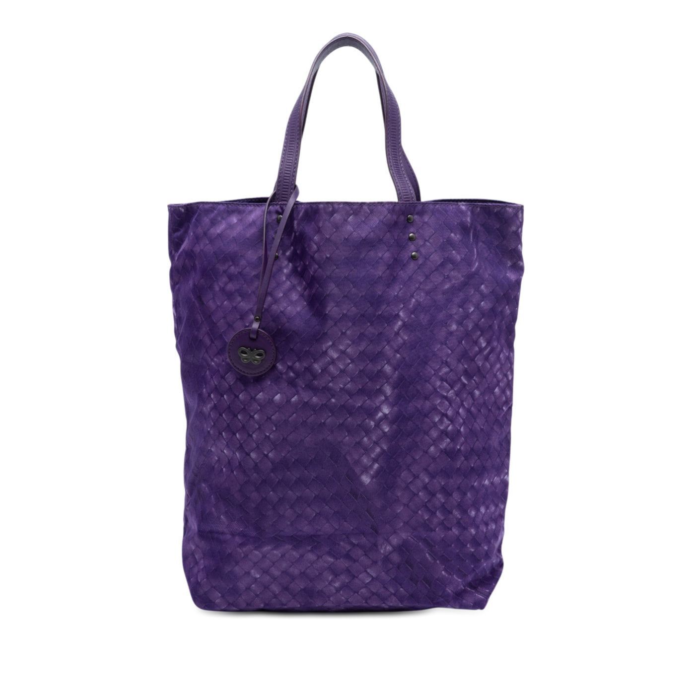 Nylon Intrecciolusion Vertical Tote - Image 1