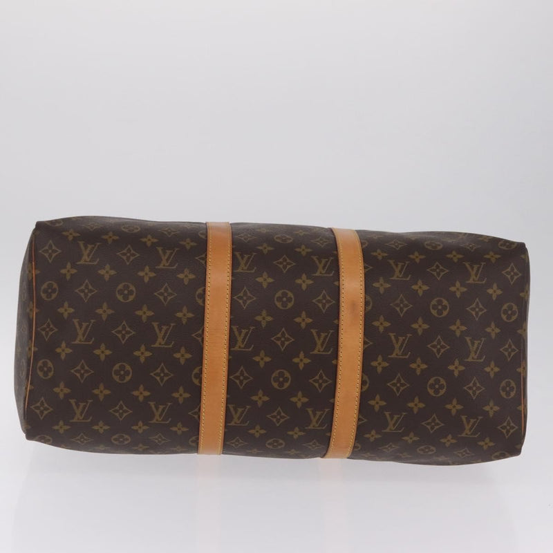 Louis Vuitton Keepall Monogram Canvas Brown Bag