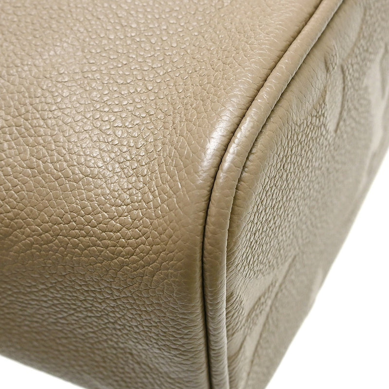 Louis Vuitton Vanity Monogram Empreinte Giant Beige Leather Bag