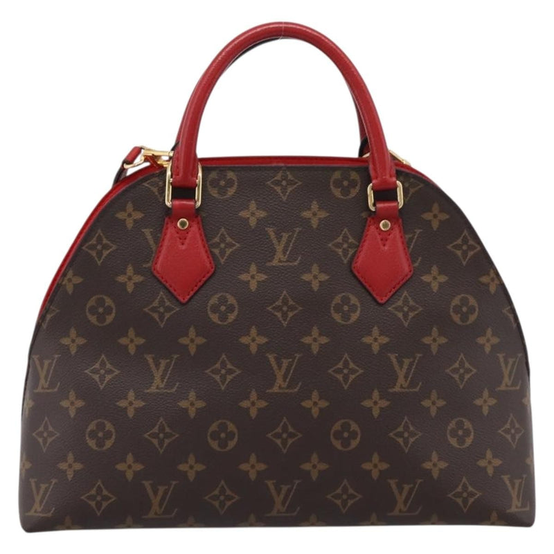 Louis Vuitton Alma Bnb Monogram Canvas With Leather Brown Bag
