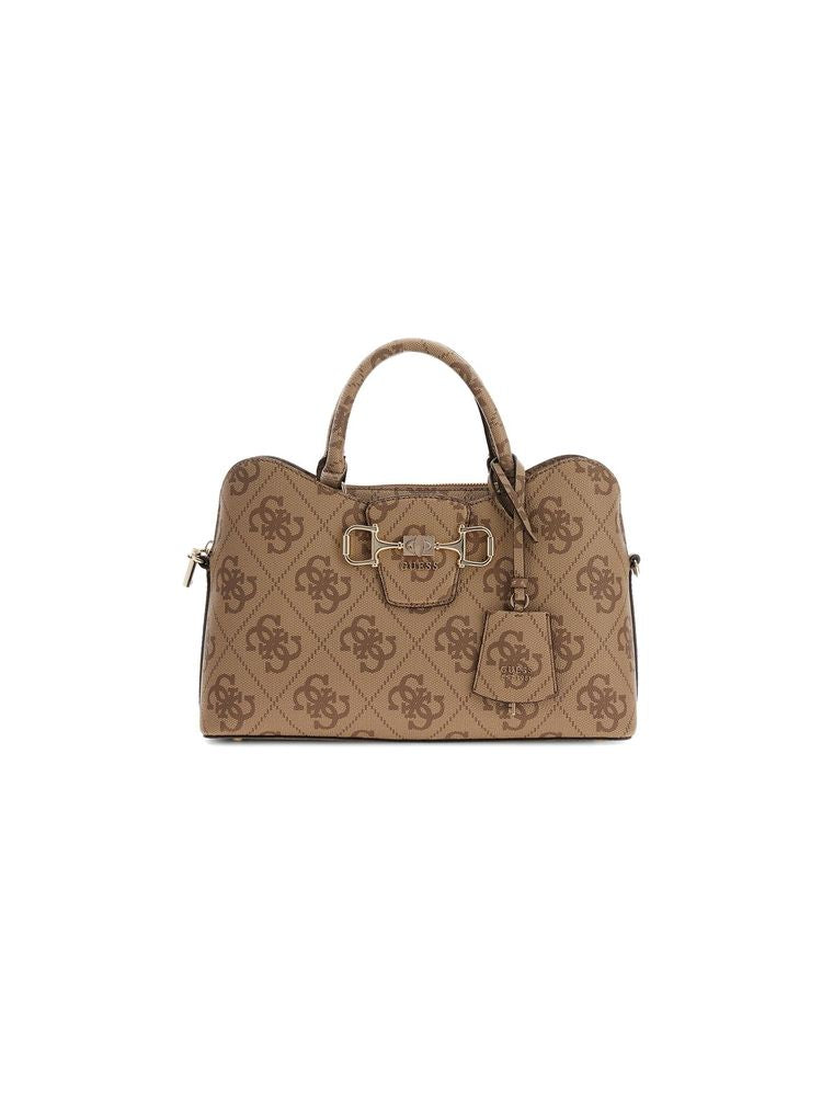 Guess Janie Shoulder Bag — Beige Polyurethane