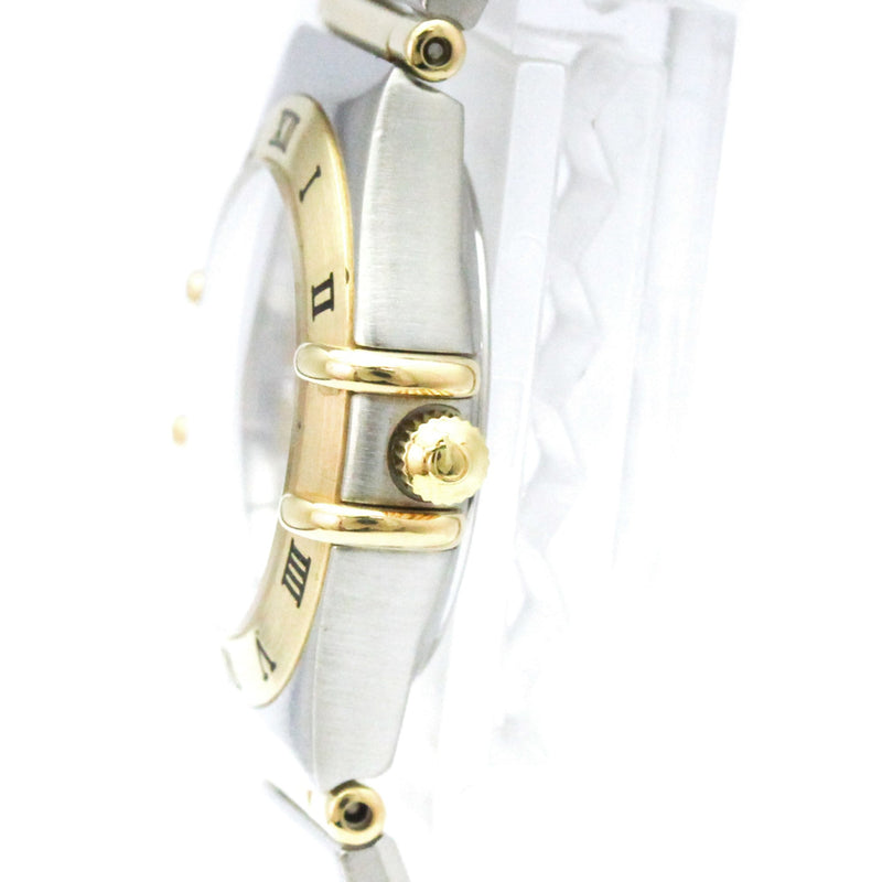 Omega Constellation Quartz Stainless Steel And Yellow Gold Watches