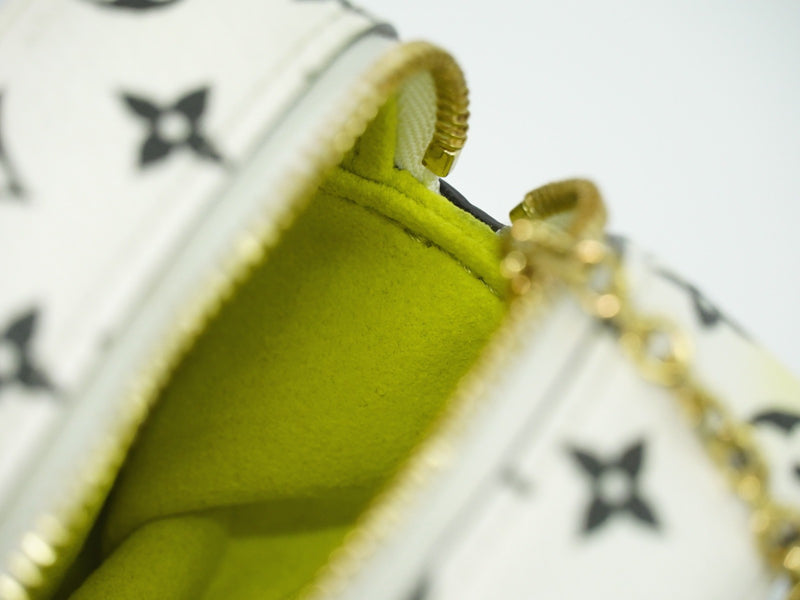 Louis Vuitton Cube Coin Purse Limited Edition Colored Monogram Giant Multicolour Canvas Bag