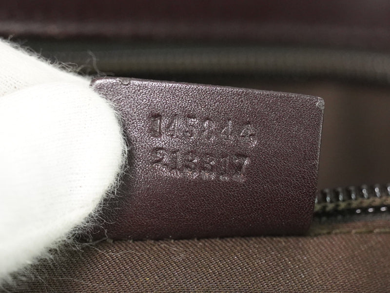 Gucci Flap Messenger Bag (outlet) Guccissima Leather Brown