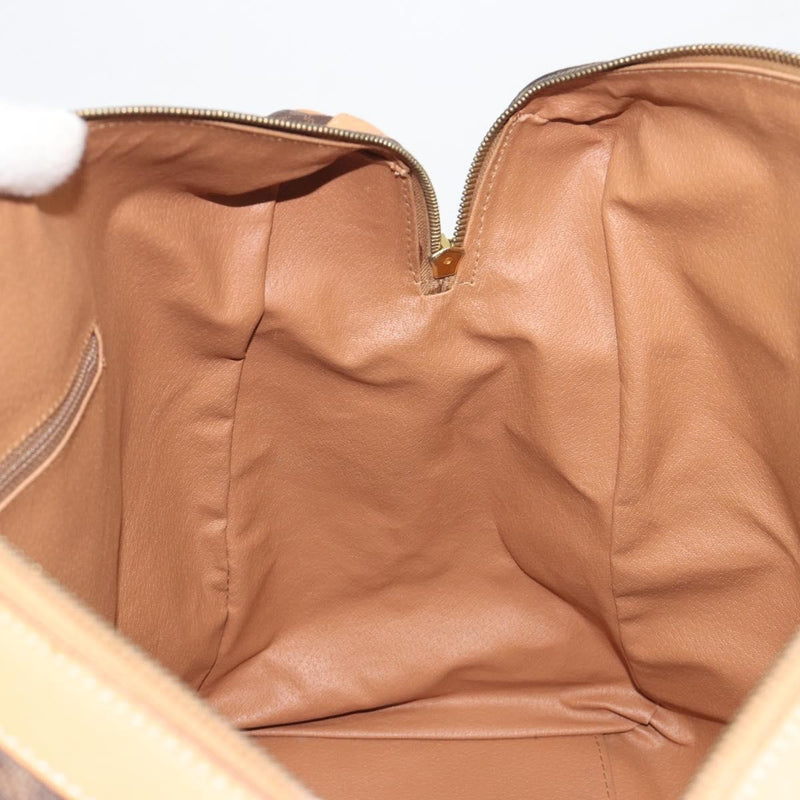 Celine Boston C Macadam Canvas Brown Bag
