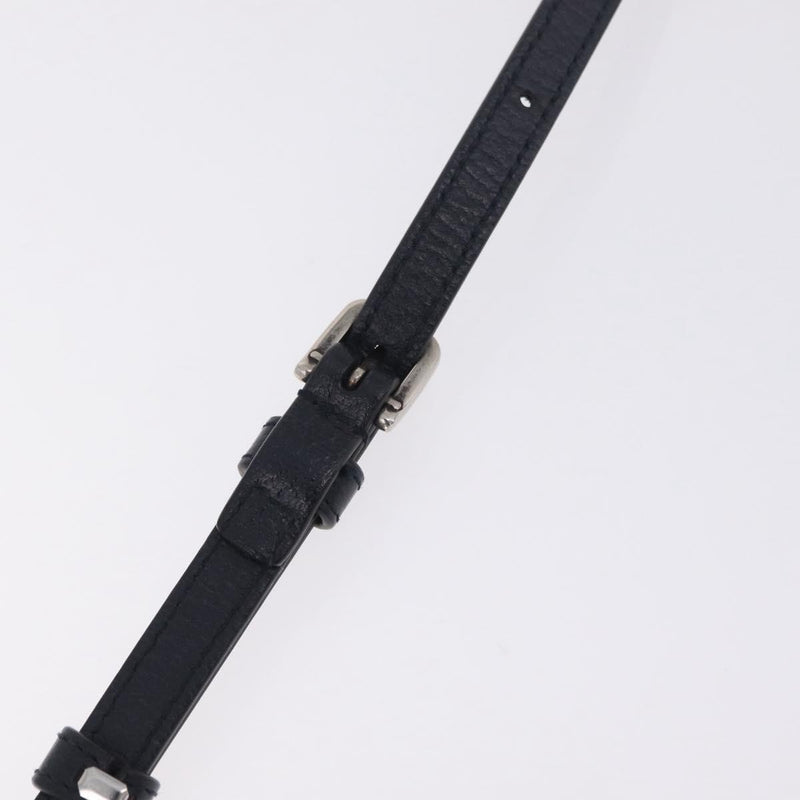 Gucci Horsebit 1955 Gg Coated Canvas With Leather Navy Bag