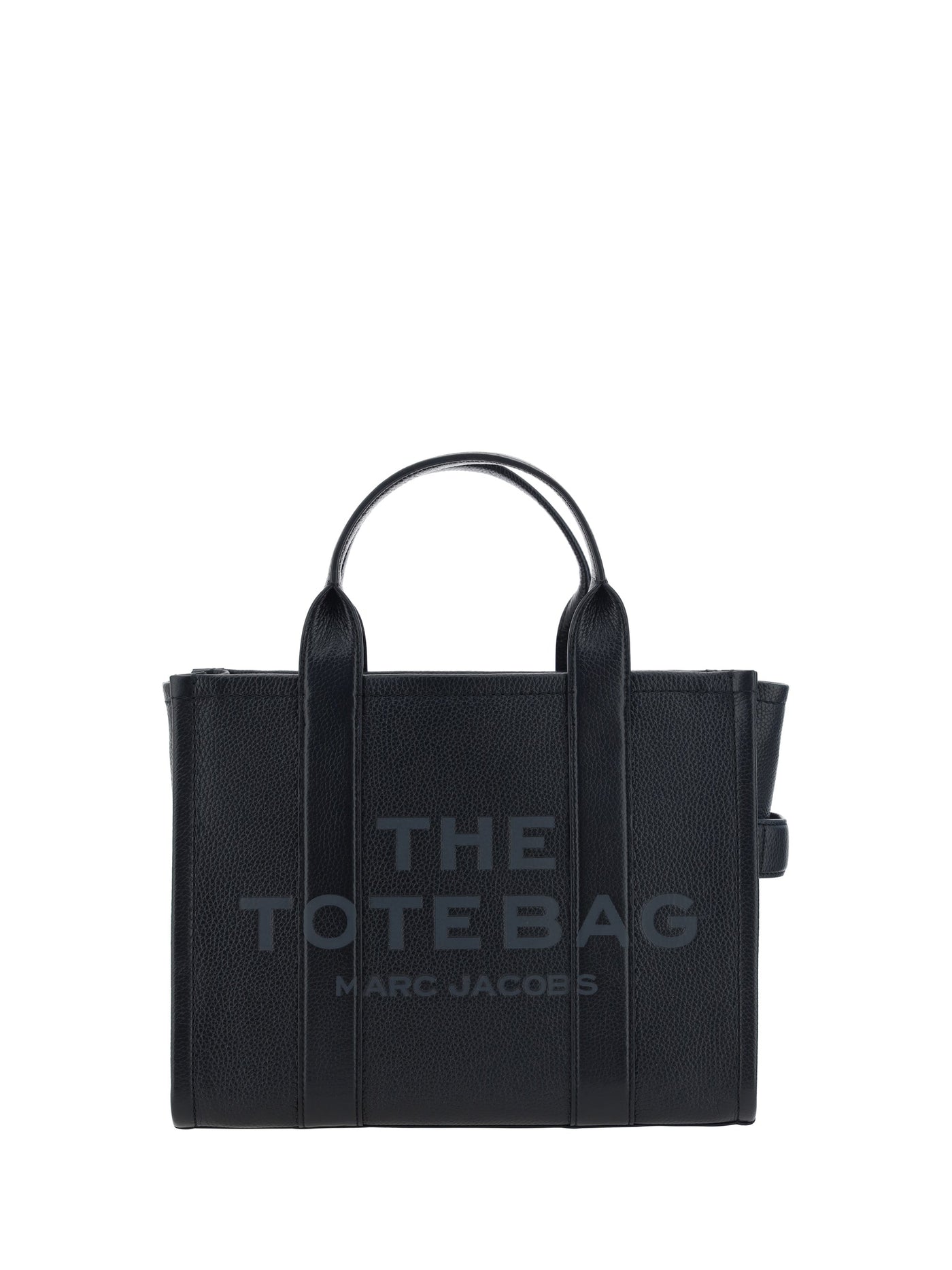 Marc Jacobs Tote Bag — Black Calf Leather Bos Taurus