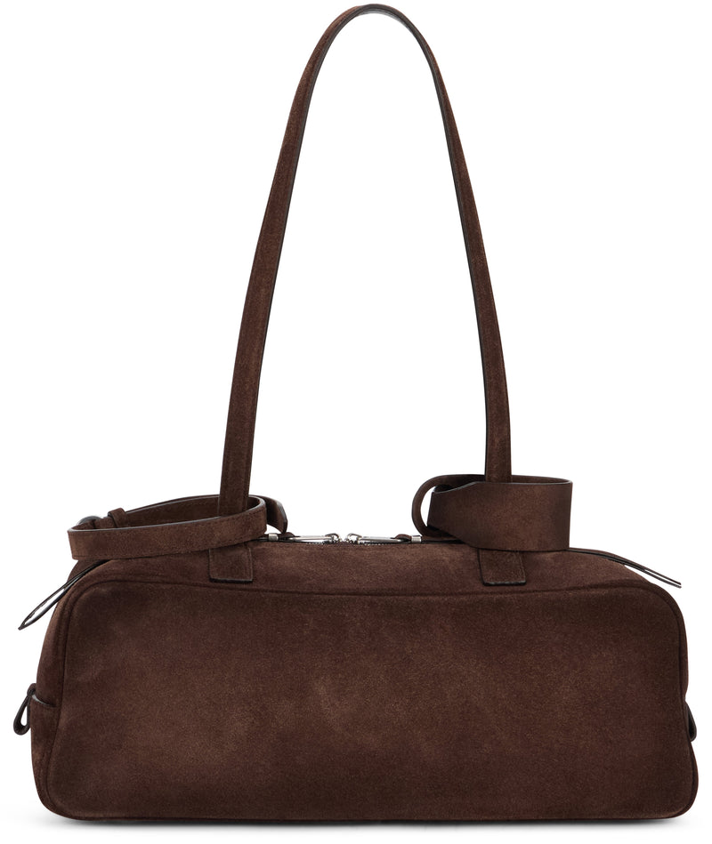 Balenciaga Carrie Shoulder Bag — Brown Calfskin