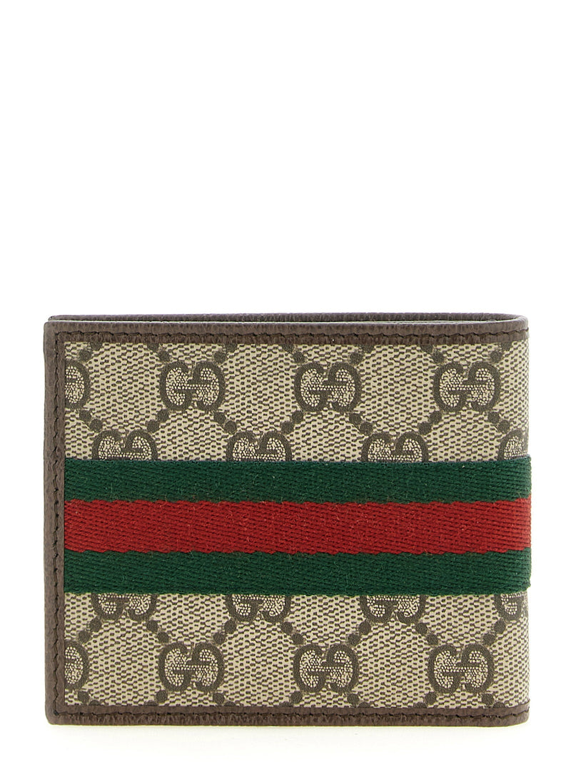 Gucci Ophidia Wallet — Beige
