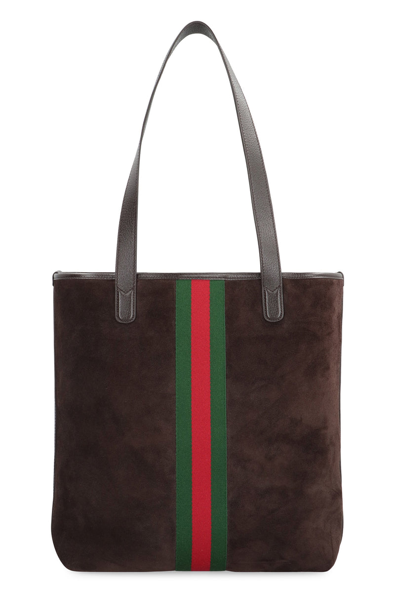 Gucci Ophidia Shoulder Bag — Brown Calf Leather
