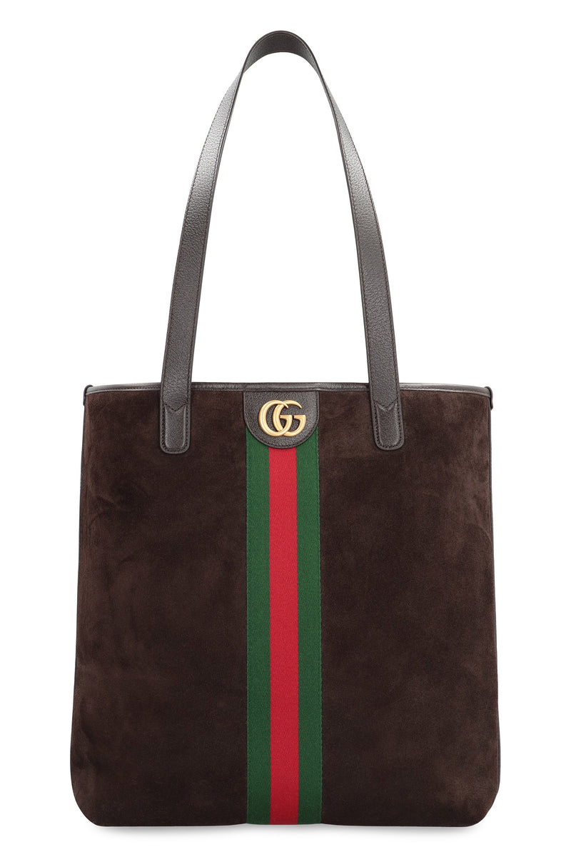 Gucci Ophidia Shoulder Bag — Brown Calf Leather
