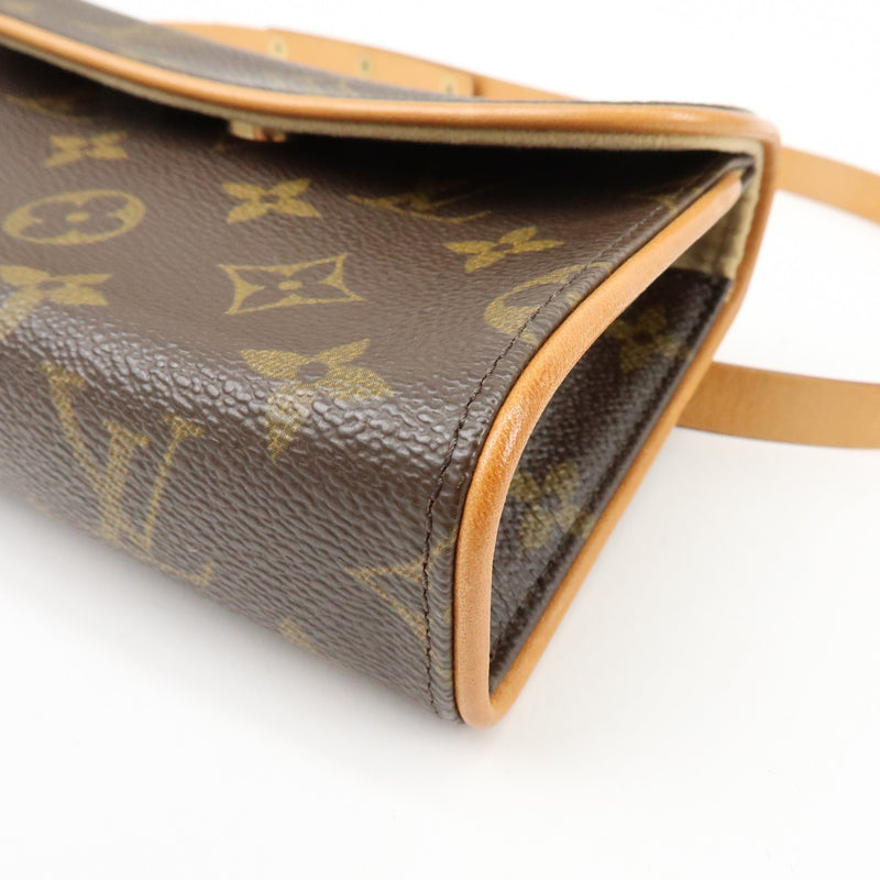 Louis Vuitton Florentine Waist Monogram Canvas Brown Bag