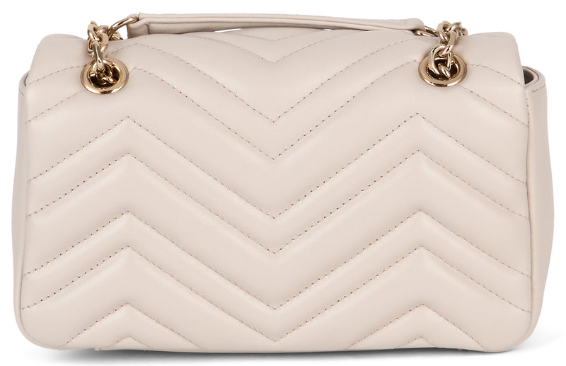 Gucci Shoulder Bag — Beige Lamb Skins