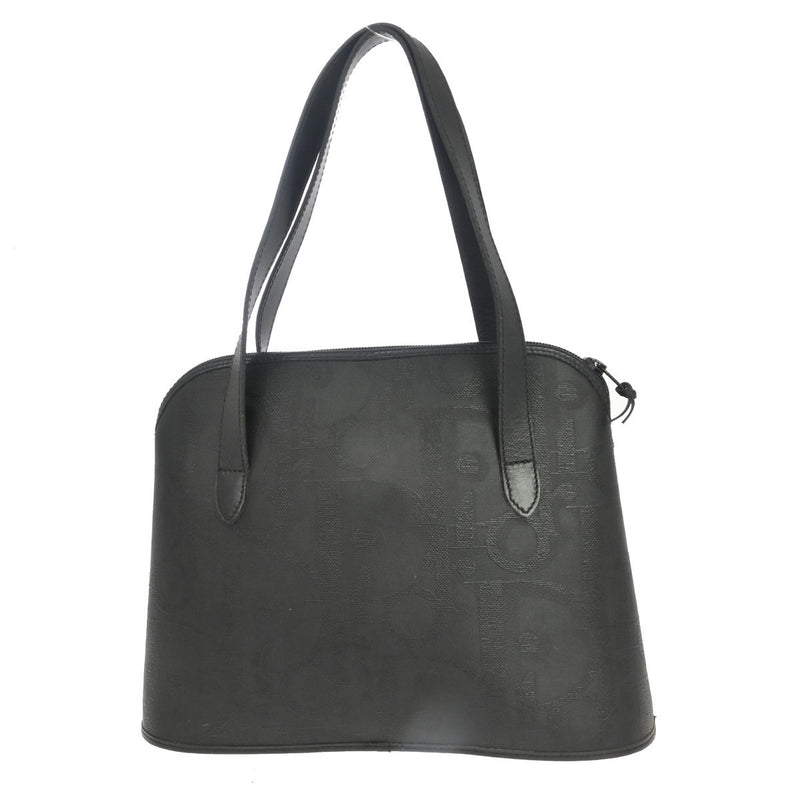 Christian Dior Vintage Canvas Black Pvc Bag