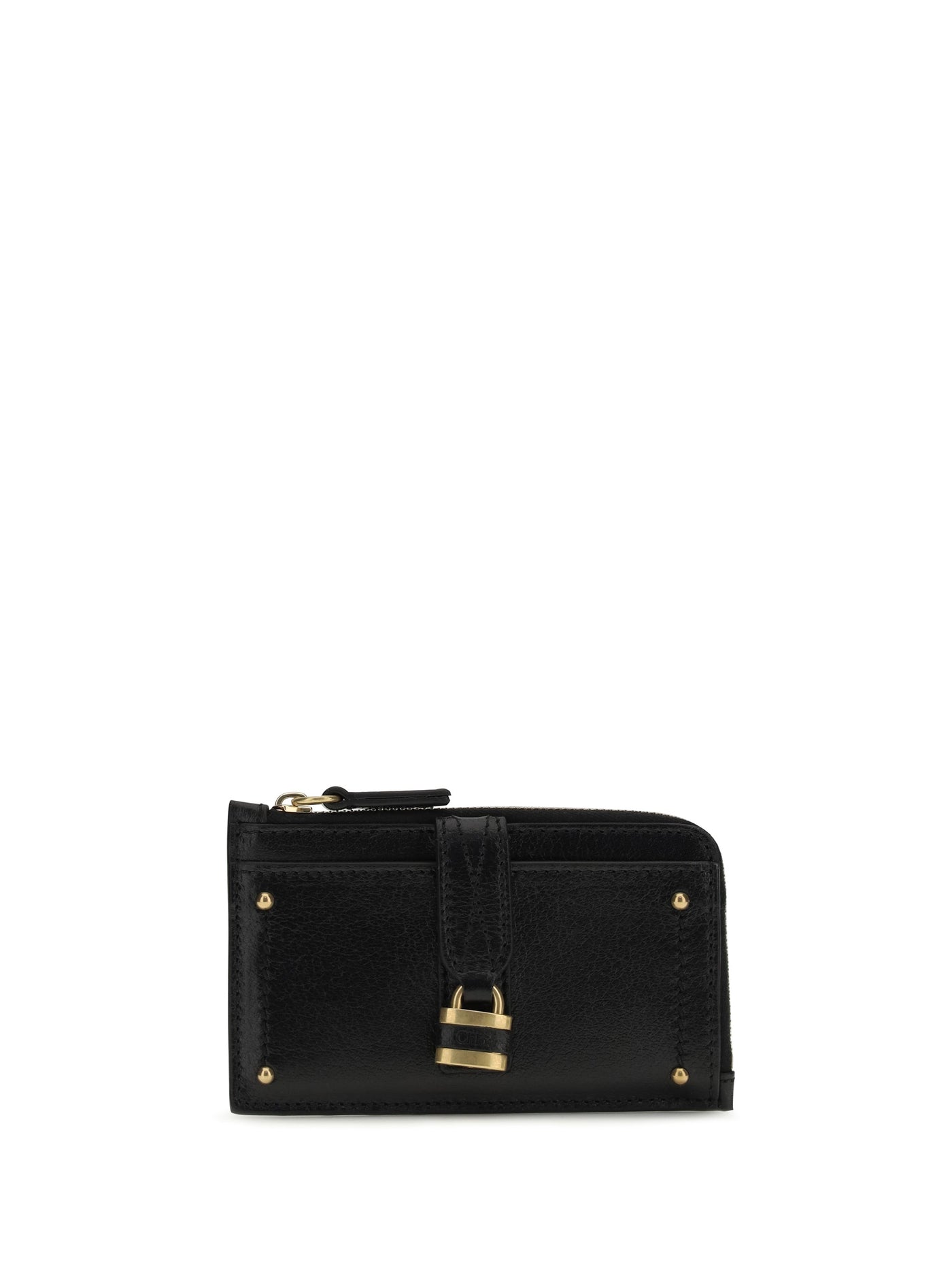 Chloé Paddington Wallet — Black Calf Leather Bos Taurus