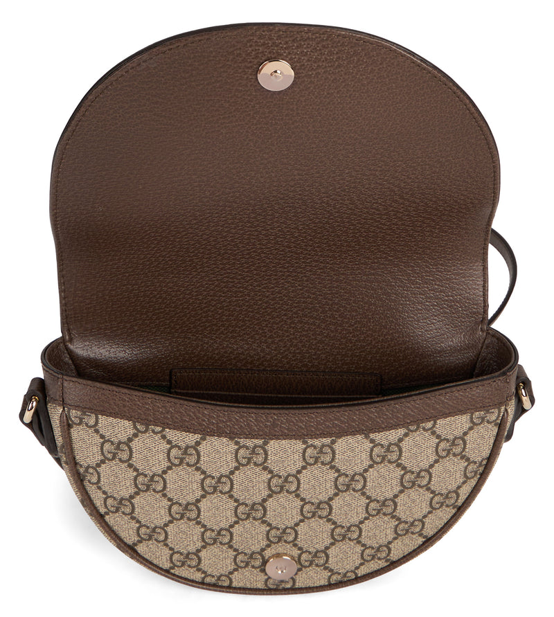 Gucci Ophidia Shoulder Bag — Beige Polyurethane