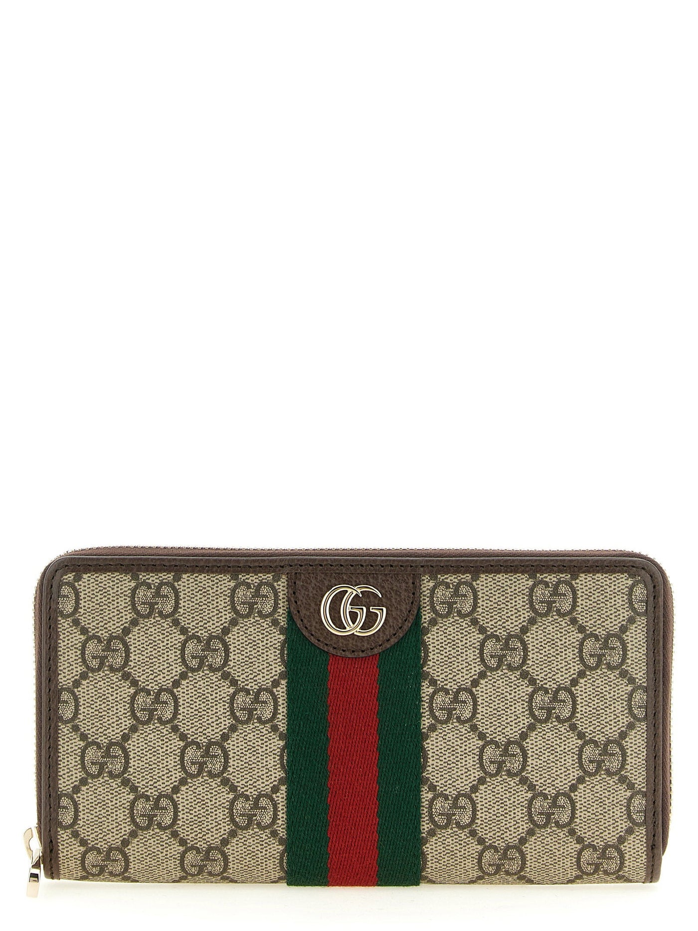 Gucci Ophidia Wallet — Beige Gg Supreme Canvas