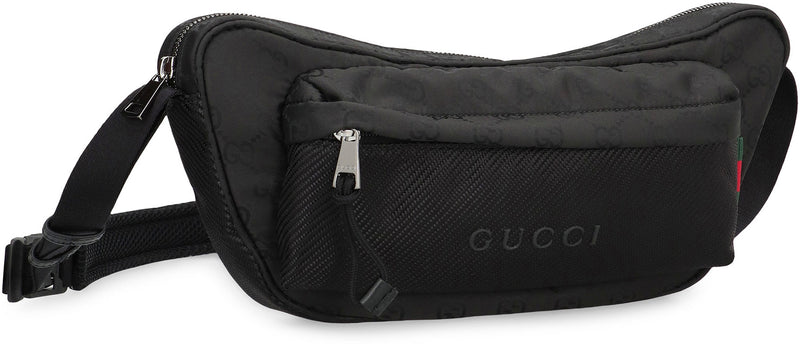 Gucci Nexus Crossbody Bag — Black Polyamide