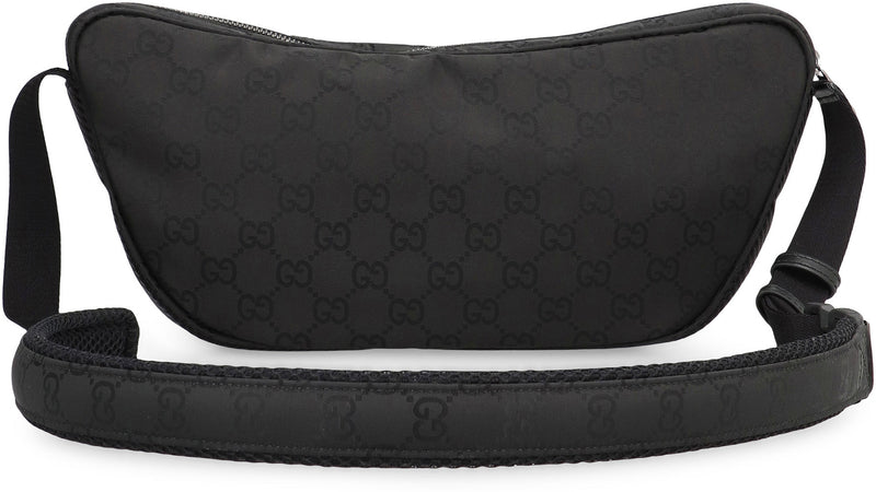 Gucci Nexus Crossbody Bag — Black Polyamide