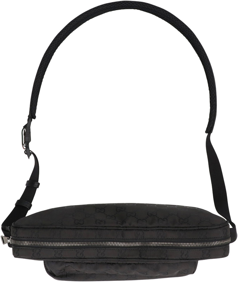 Gucci Nexus Crossbody Bag — Black Polyamide