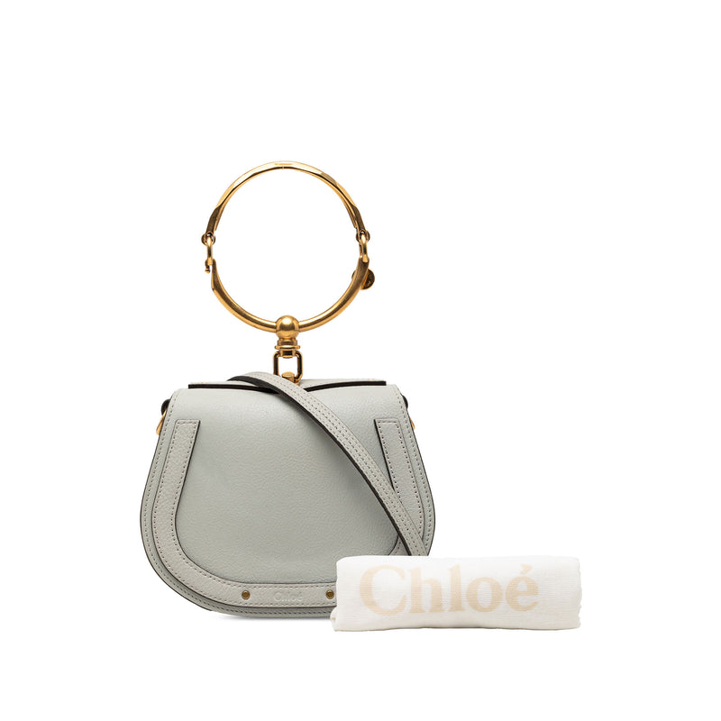 Small Leather Nile Bracelet Satchel - Image 7