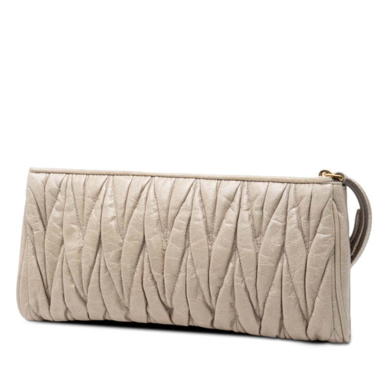 Matelasse Nappa Clutch - Image 2