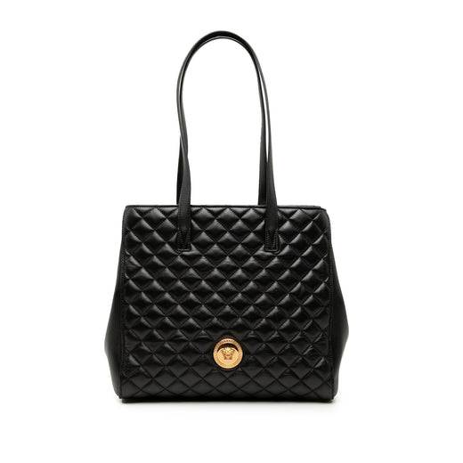 Medium Quilted Nappa Leather La Medusa Tote - Image 1