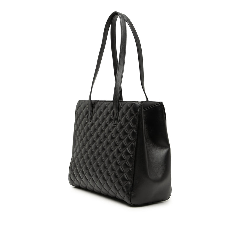 Medium Quilted Nappa Leather La Medusa Tote - Image 2