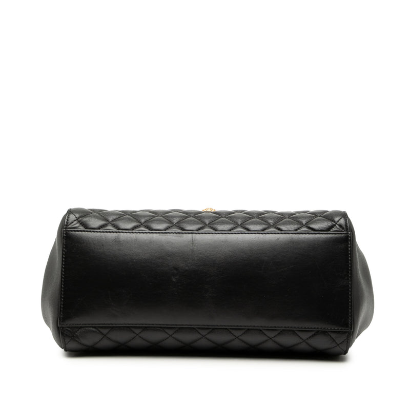 Medium Quilted Nappa Leather La Medusa Tote - Image 3