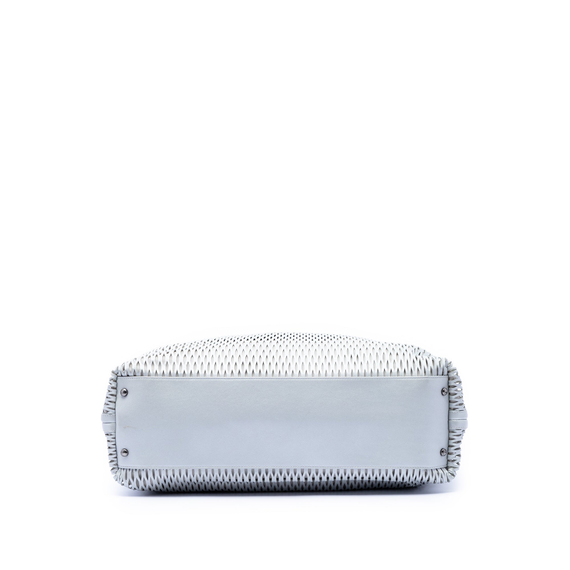 CC Perforated Leather Tote - Image 3