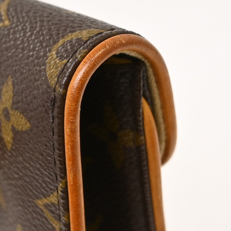 Louis Vuitton Florentine Waist Monogram Canvas Brown Bag