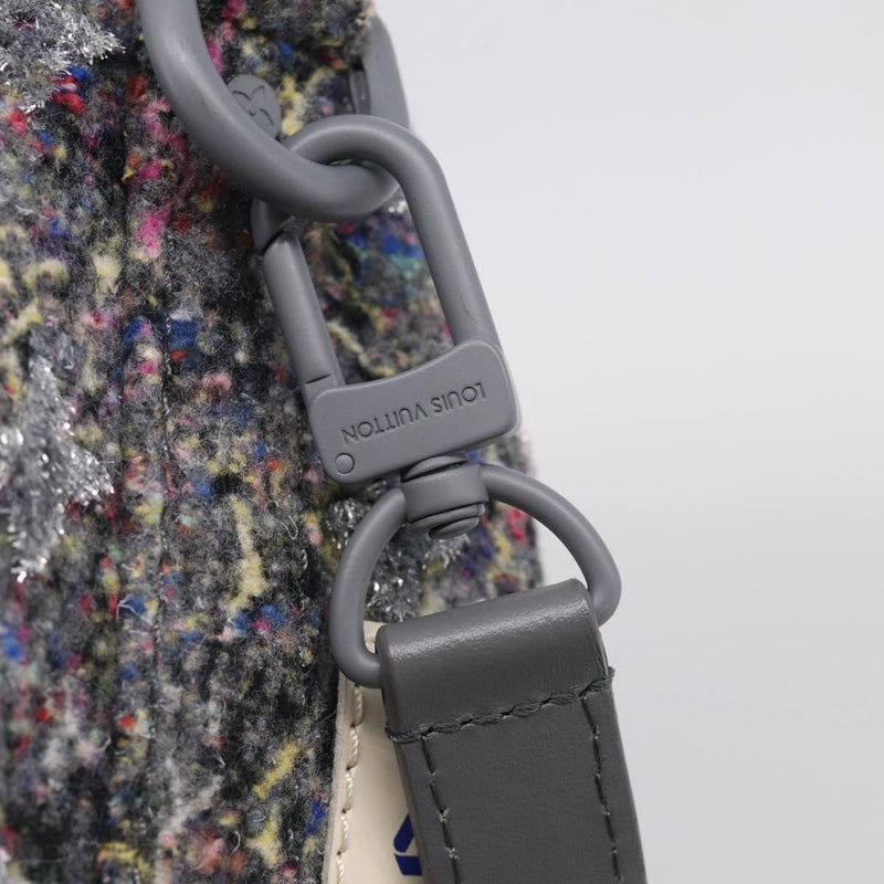 Louis Vuitton Keepall Bandouliere Lv Felt Multicolour Textile Bag