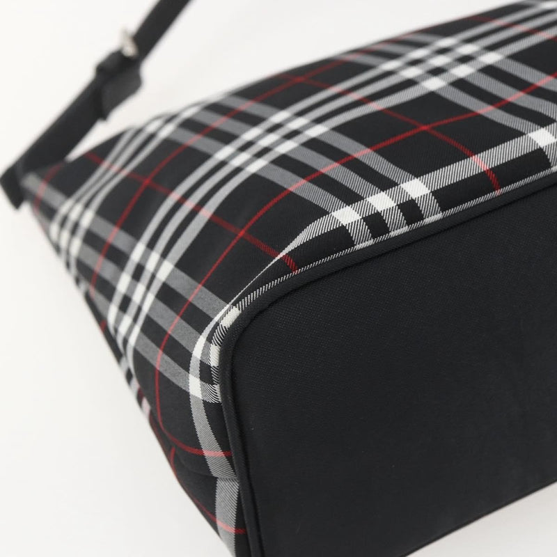 Burberry Nova Check Nylon Black Bag