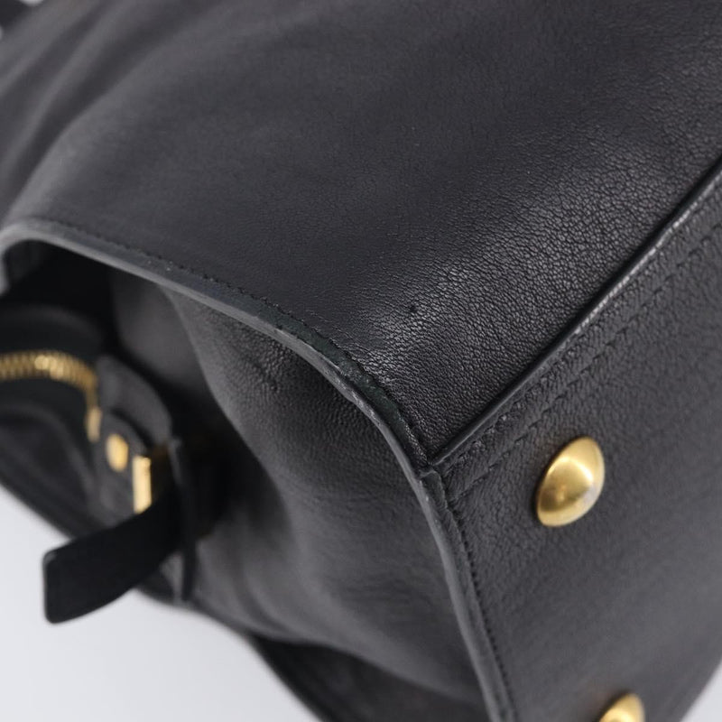 Saint Laurent Classic Y Cabas Leather Black Bag