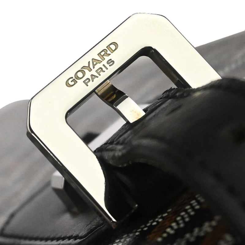 Goyard Comores Coated Canvas Black Bag