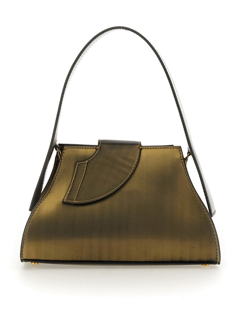 Gcds Comma Shoulder Bag — Black Tpu Polyurethane Other Fibres