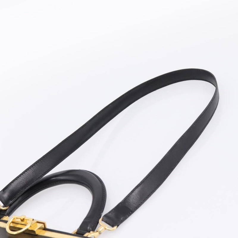 Christian Dior Shoulder Leather Black Bag