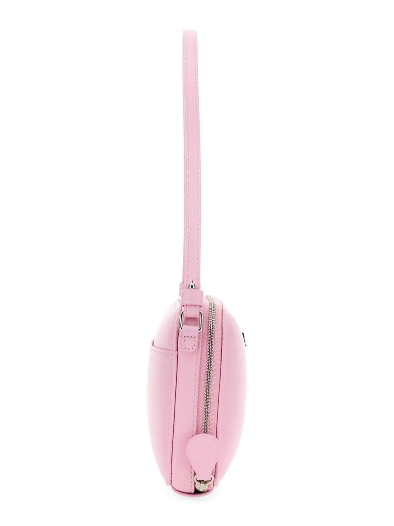 Courrèges Shoulder Bag — Pink Main Fabric: Vachette