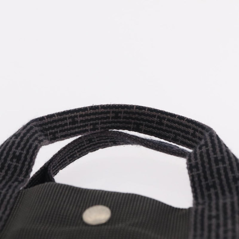 Hermes Fourre-Tout Herline Gray Canvas Bag