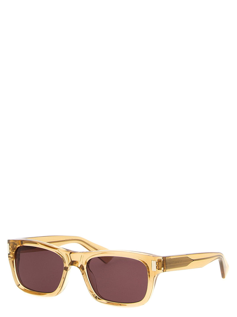 Saint Laurent Sl Sunglasses — Gold