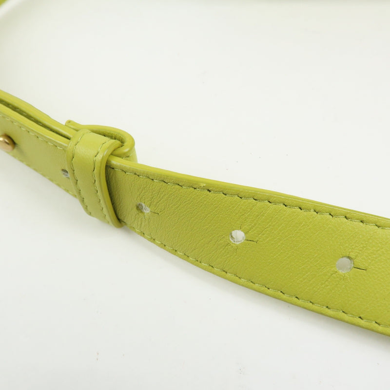 Bottega Veneta Cassette Belt Maxi Intrecciato Leather Green Bag