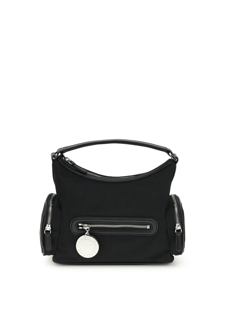 Stella Mccartney Dartmoor Shoulder Bag — Black Other Materials