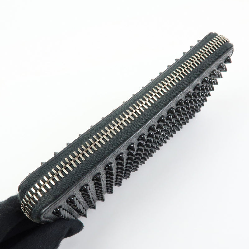 Christian Louboutin Panettone Spiked Leather Black Accessory