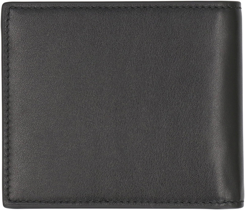 Gucci Metal Clip Wallet — Black Calfskin
