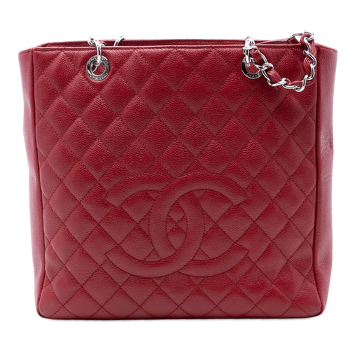 Caviar Vertical Grand Shopping Tote - Image 1