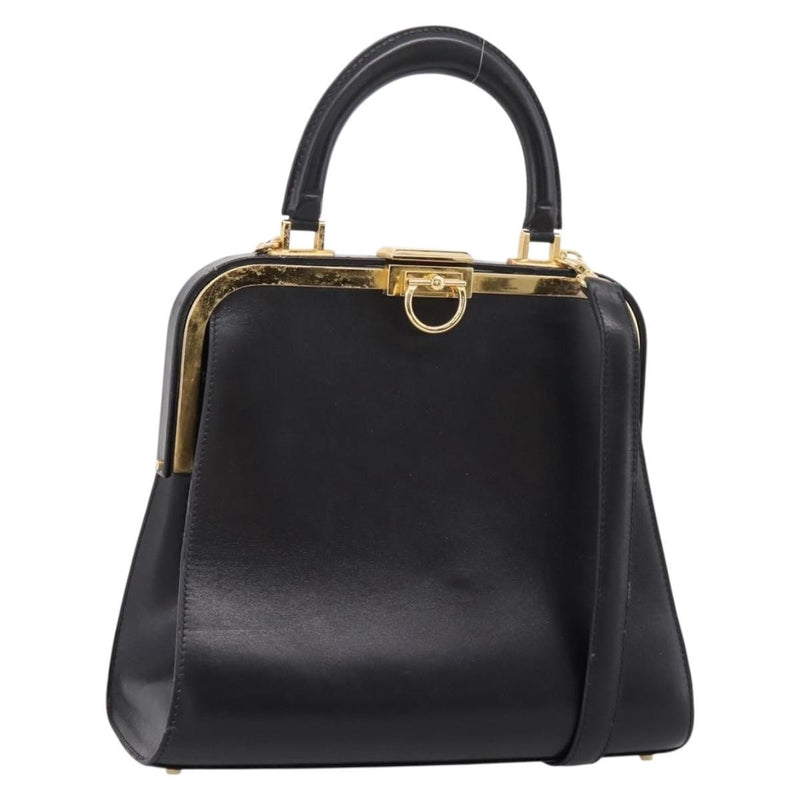 Christian Dior Shoulder Leather Black Bag